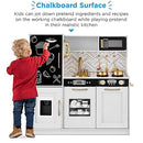 Best Choice Products Wooden Play Kitchen for Kids, Pretend Play Cooking White - Brand New