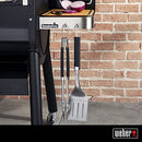 Weber Precision Tongs & Spatula Grilling Tool Set, Stainless Steel - B091HFHBJK - Brand New