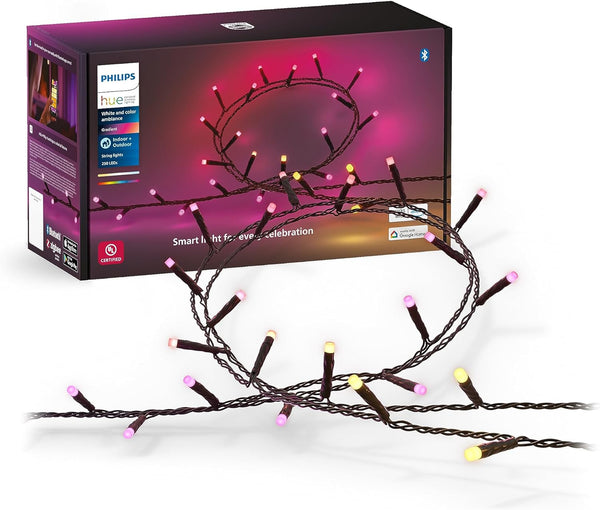 Philips Hue Christmas Festavia 65 Foot String Lights, Color Changing Smart LEDs Like New