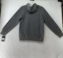 HURLEY BOYS FLEECE PULLOVER HOODIE - SIZE: YOUTH M - CHARCOAL HEATHER - Brand New