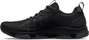 UNDER ARMOUR MEN'S MICRO G STRIKEFAST TRAIL - SIZE: MEN 10.5 - BLACK PITCH-GRAY - Like New