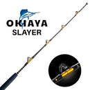OKIAYA COMPOSIT 160-200LB Big Nasty Saltwater Big Game Roller Rod - Black - Brand New