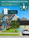 1BYONE DRIVEWAY ALARM HOME SECURITY ALERT REALTIME 36 MELODIES WHITE - Like New