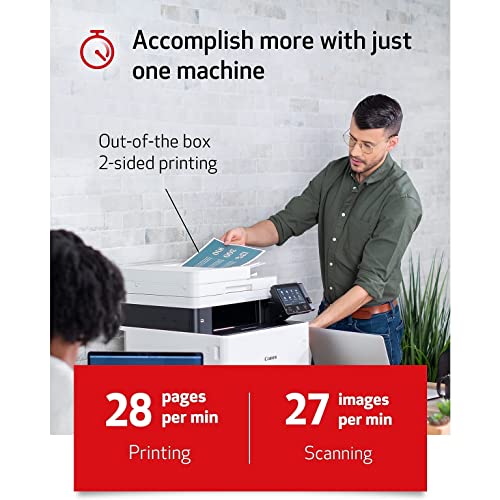 CANON COLOR IMAGECLASS MF741CDW ALL-IN-ONE WIRELESS LASER PRINTER - WHITE - Like New