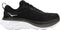 1127952 HOKA ONE ONE Womens Bondi 8 Textile Black/White 9.5 - Like New