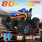 BESWIT MK724A 1:16 REMOTE CONTROL CAR or MONSTER TRUCK - BLUE/ORANGE - Like New