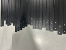 GENERIC 24 PACK OF GARDEN/YARD STAKES - BLACK - Scratch & Dent