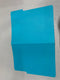 OFFICE DEPOT 2-TONE FILE FOLDERS, 1/3 CUT, LETTER SIZE, PACK OF 24 - TEAL - Like New