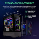 Skytech Gaming Azure Gaming PC Ryzen 7 7700X 4.5 GHz 32GB RAM 1TB SSD RX 7600 - Like New