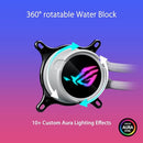 ASUS ROG STRIX LC III 360 ARGB LCD WHITE EDITION AIO CPU LIQUID COOLER - WHITE - Like New