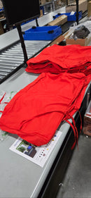 CLAWSCOVER 12PACK OUTDOOR SEAT,BACK CUSHIONS REPLACEMENT COVERS, COVER ONLY- RED - Like New