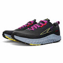 ALTRA OUTROAD RUNNING SHOES BLACK PURPLE - SIZE: WOMEN 9 - BLACK PURPLE - Like New