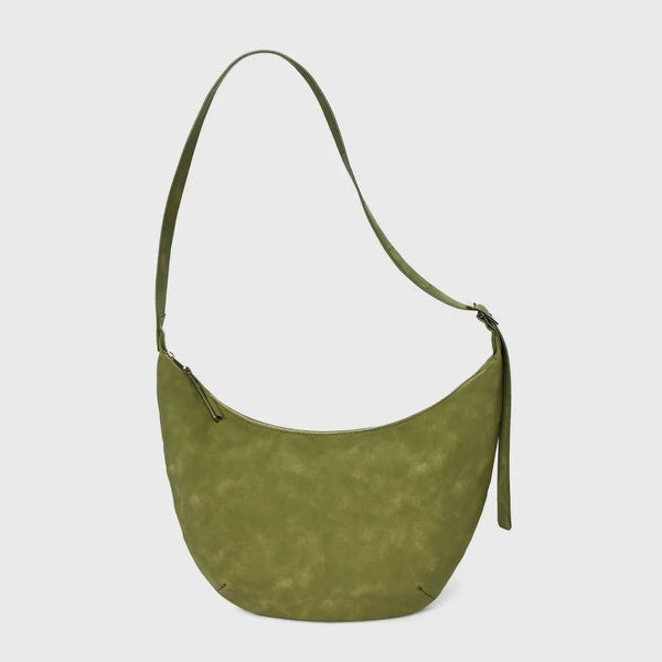 UNIVERSAL THREAD SLOUCHY CRESCENT SLING HANDBAG - GREEN - Brand New
