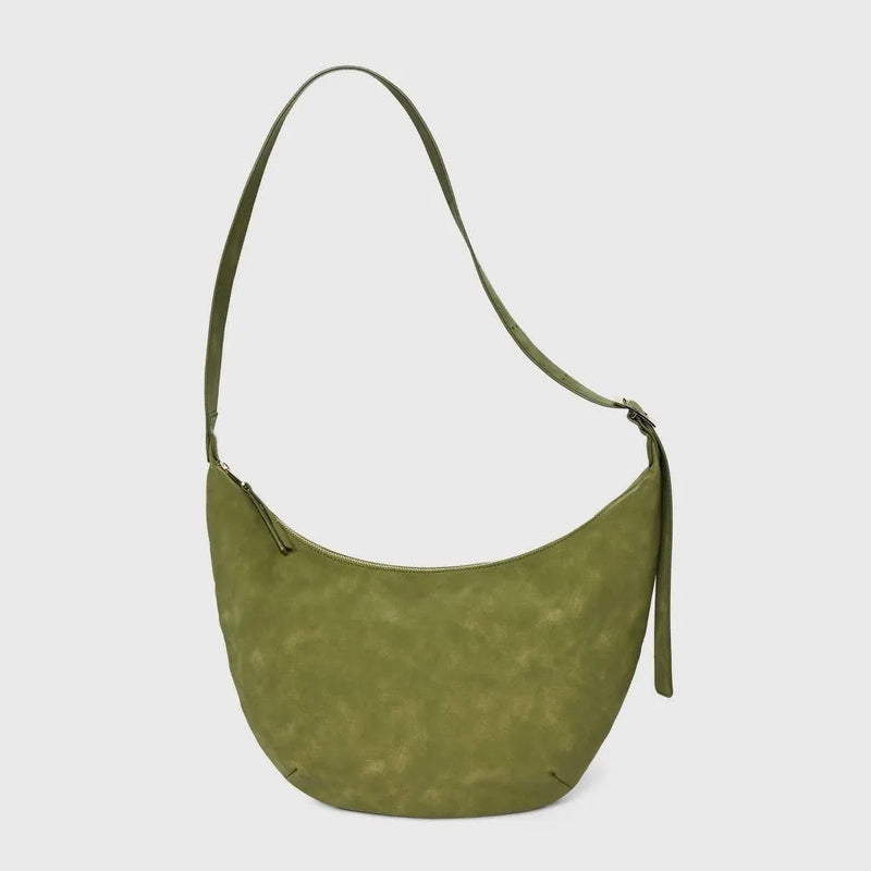 UNIVERSAL THREAD SLOUCHY CRESCENT SLING HANDBAG - GREEN - Brand New