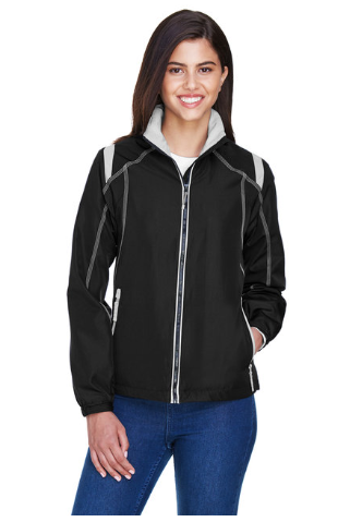 78076 North End Ladies' Endurance Lightweight Colorblock Jacket New