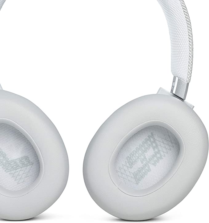 JBL Live 660NC - Wireless Over-Ear Headphones JBLLIVE660NCWHTAM - White New