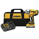 DEWALT 20V MAX XR CORDLESS IMPACT WRENCH BRUSHLESS .5-IN HIGH TORQUE - YELLOW - Like New