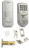 Neiko 52909A Keyless Electronic Deadbolt, 2 Keys Included - Brushed Silver Like New