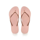 HAVAIANAS WOMEN'S SLIM FLIP FLOP - SIZE WOMEN 6 (EU W37/38) - BALLET PINK - Brand New