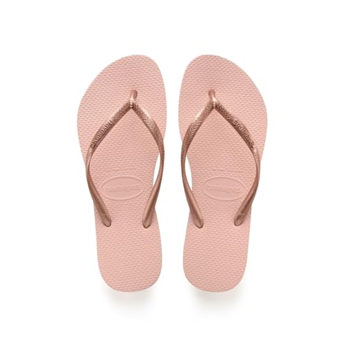 HAVAIANAS WOMEN'S SLIM FLIP FLOP - SIZE WOMEN 6 (EU W37/38) - BALLET PINK - Brand New