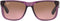 RAY BAN JUSTIN POLISHED TRANSPARENT VIOLET FRAME PINK BROWN GRADIENT LENSES 50MM - Like New