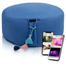 NOLAVA Zabuton Meditation Cushion Measures 32"x28"x3" - Tranquil Blue - Brand New