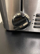 CUISINART ELEMENTS 4-SLICE TOASTER BAGEL STAINLESS STEEL MODEL - GRAY - Like New