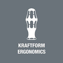 WERA 05073661002 KRAFTFORM KOMPAKT 27 RA SLOTTED RATCHETING SCREWDRIVER MULTI - Like New