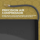 HALO BOLT AIR+ AC 55500 PORTABLE JUMP STARTER 100 PSI AIR COMPRESSOR - BLACK - Like New