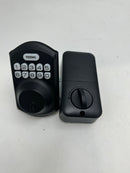 TEEHO TE001 Keyless Entry Door Lock Keypad Smart Deadbolt Lock - Matte Black Like New