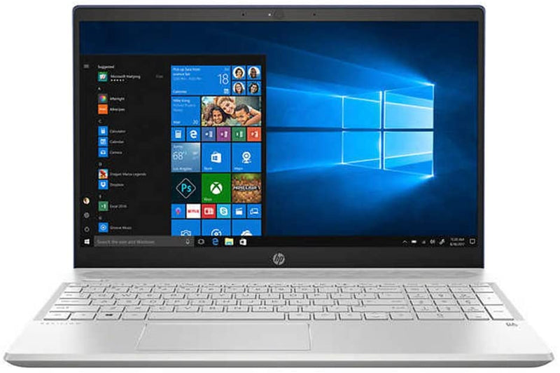 For Parts: HP PAVILION LAPTOP 15.6 HD TOUCH i5-8250U 12GB 1TB HDD BLUE PHYSICAL DAMAGE