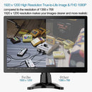 Feihe 17" FHD 1920x1200 LED Monitor HDMI VGA Build-in Speaker FH-17INCH - Black - Like New