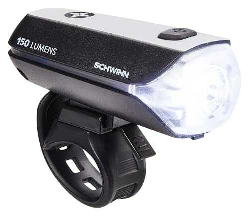 SCHWINN 150 LUMEN LIGHT SET BIKE ACCESSORY MOUNT SW80700 - BLACK - Brand New