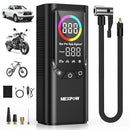 NEXPOW TIRE INFLATOR AIR COMPRESSOR 150PSI 9000MAH CORDLESS NP17 - BLACK - Like New