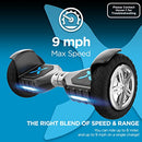 HOVER-1 RANGER PRO ELECRIC HOVERBOARD 9MPH TOP SPEED 8 MILE RANGE - BLACK - Like New