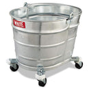 IMPACT PRODUCTS IMPACT METAL MOP BUCKET 26 QT STEEL 260 - SILVER METAL - Like New