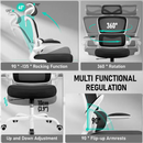 KERDOM HIGH BACK ERGONOMIC OFFICE CHAIR BREATHABLE MESH DESK - Scratch & Dent