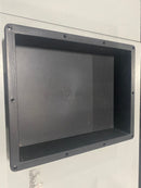 UNI-GREEN RECESSED SHOWER NICHE SHELF 16"X20"X4" - BLACK - Like New