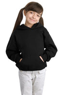 B00KFTDDJQ Hanes Youth Comfortblend Ecosmart Pullover Hood (Black) (L) - Brand New
