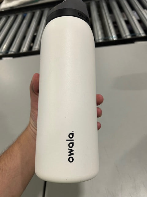 OWALA 40OZ WHITE WITH GRAY TOP OF LID - WHITE - Like New