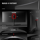 VIOTEK GNV34DBE2 34" UWQHD 144HZ MULTIMEDIA GAMING MONITOR - BLACK - Like New