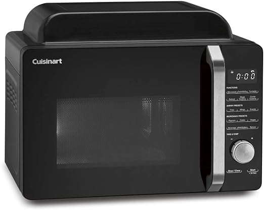 Cuisinart Countertop AMW-60 3-in-1 Microwave Airfryer Oven - Black - Like New