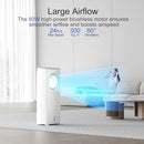 EFFANCOL EVAPORATIVE AIR COOLER 3-IN-1 SWAMP COOLER 24FT/S BFK1901R - WHITE - Like New