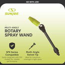 SUN JOE SPX-MARW1 MULTI-ANGLE ROTARY SPRAY WAND FOR SPX SERIES PRESSURE - BLACK - Like New