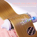 K&K 1.5 Inch Volumizing Brush Heated Curling Ceramic Tourmaline Ionic Curling - Like New
