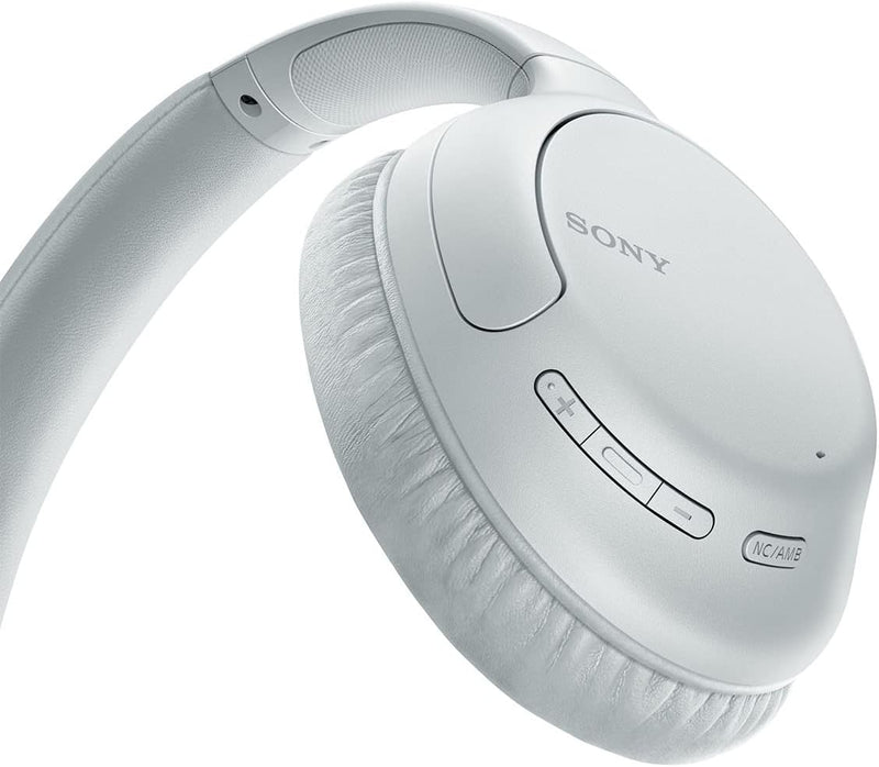 Sony WH-CH710N Wireless Noise-Cancelling Over-the-Ear Headphones - White Like New