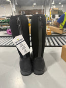 DRYCODE WATERPROOF RUBBER BOOTS - SIZE: MEN 12 - BLACK/GRAY - Like New