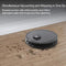 ECOVACS ROBOTICS DEEBOT T8 AIVI Vacuum Mop Robot DX5G - Black Like New