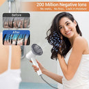 DRSPEE HIGH-SPEED IONIC HAIR DRYER WITH DIFFUSER 1600W LED DISPLAY HC03 - WHITE - Brand New