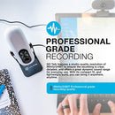 JLAB GO TALK USB-C MICROPHONE WITH CARDIOID AND OMNIDIRECTIONAL MODES - WHITE - Like New